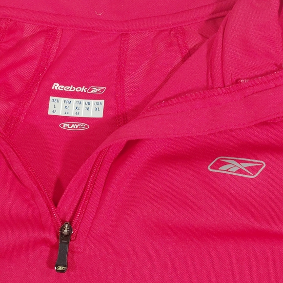 Y2K Reebok red long-sleeved running jersey, XL, EUC - Picture 5 of 6